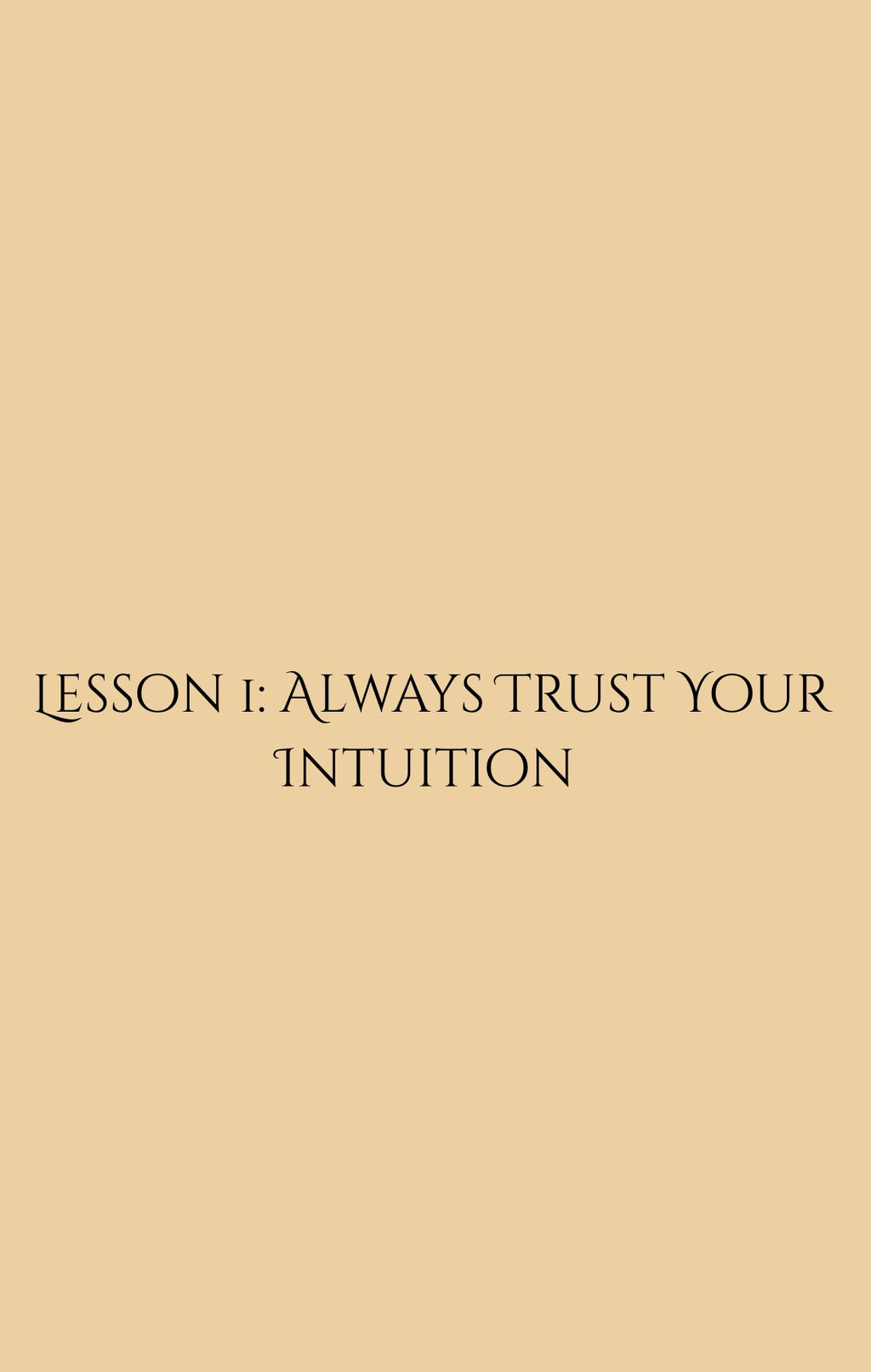 5 Lessons That Freed My Spirit