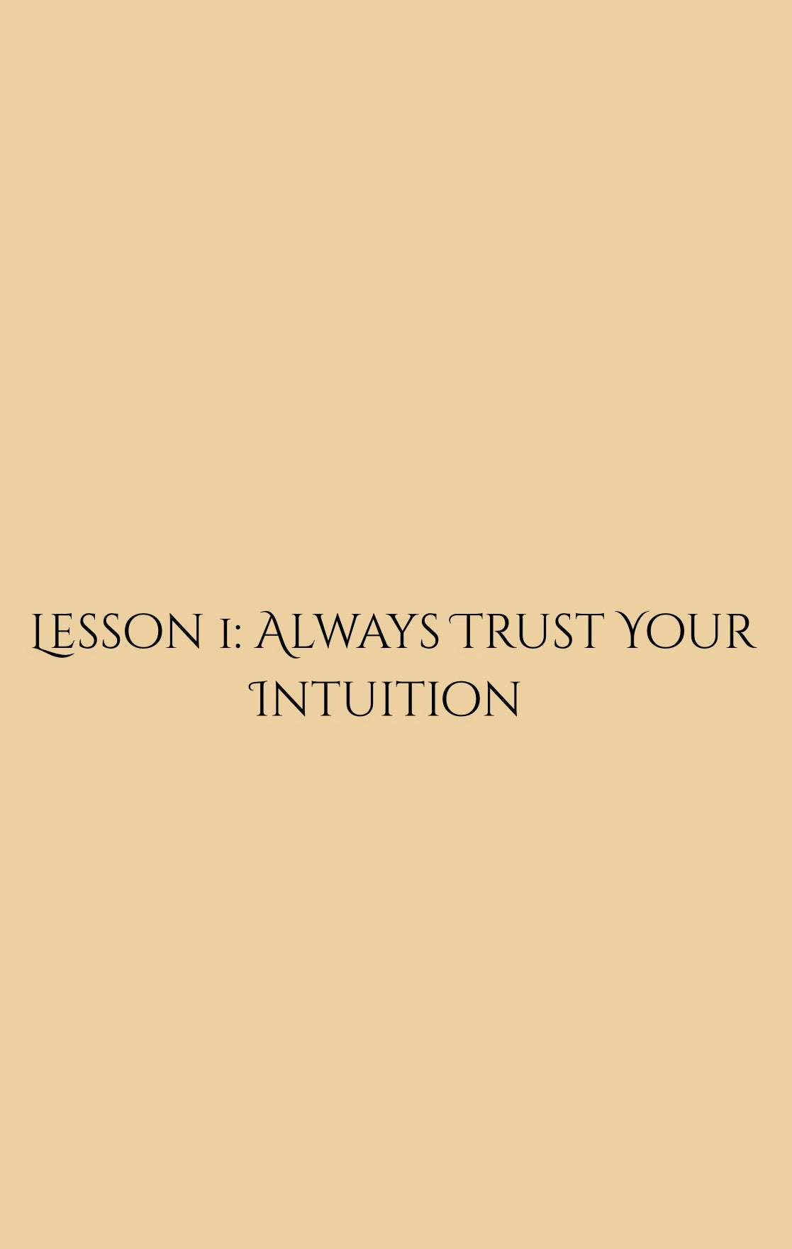 5 Lessons That Freed My Spirit